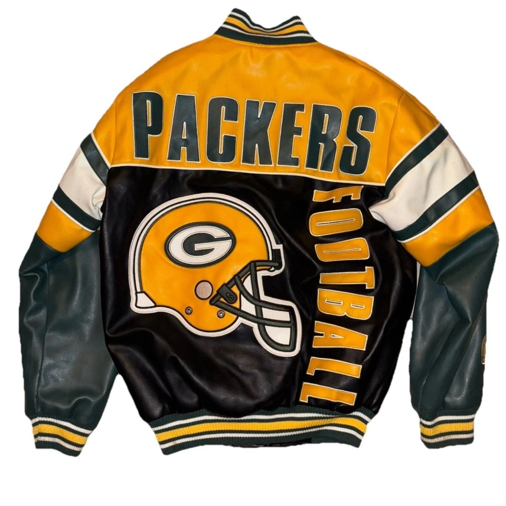 Packers Leather Jacket